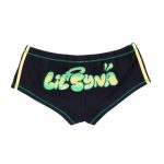 LIL SYNA SPRAY SHORT BLACK GREEN
