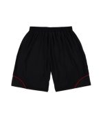 SYNA PERFORATED PERFORMANCE SHORT BLACK RED - Image 2