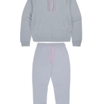 Grey Pink Tracksuit