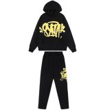 Syna Logo Synaworld Tracksuit Black Yellow