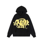 Syna Logo Synaworld Tracksuit Black Yellow - Image 4