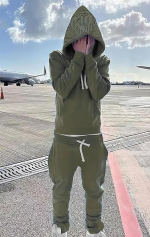 Olive Green Tracksuit Syna BIXPAK World - Image 3