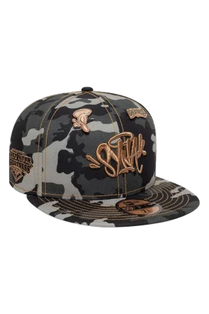 Camo Hat Central Cee x New Era Syna Fitted