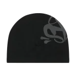 Black Skull Cap