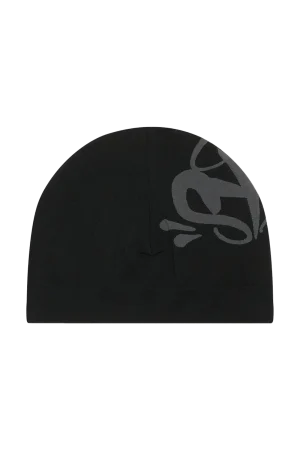 Black Skull Cap
