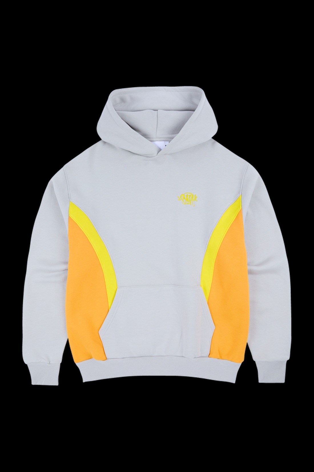 Syna World Panel OTH Hoodie Grey/Yellow OTH Hoodie