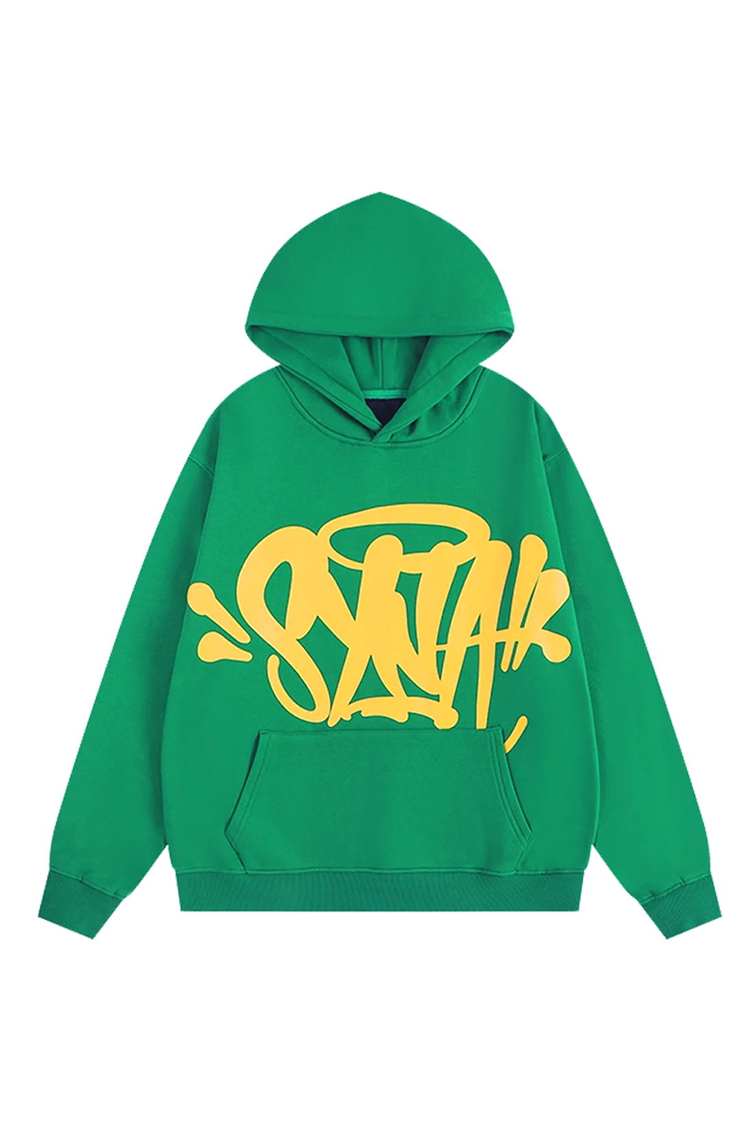 Syna World x Central Cee Team Hoodie – Green/Yellow Team Hoodies