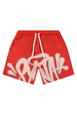 Syna World Red Shorts Set “Syna” Logo T-Shirt - Image 6