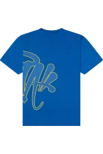 Synaworld “Syna” Logo T-Shirt & Shorts Set – Blue/Yellow - Image 4